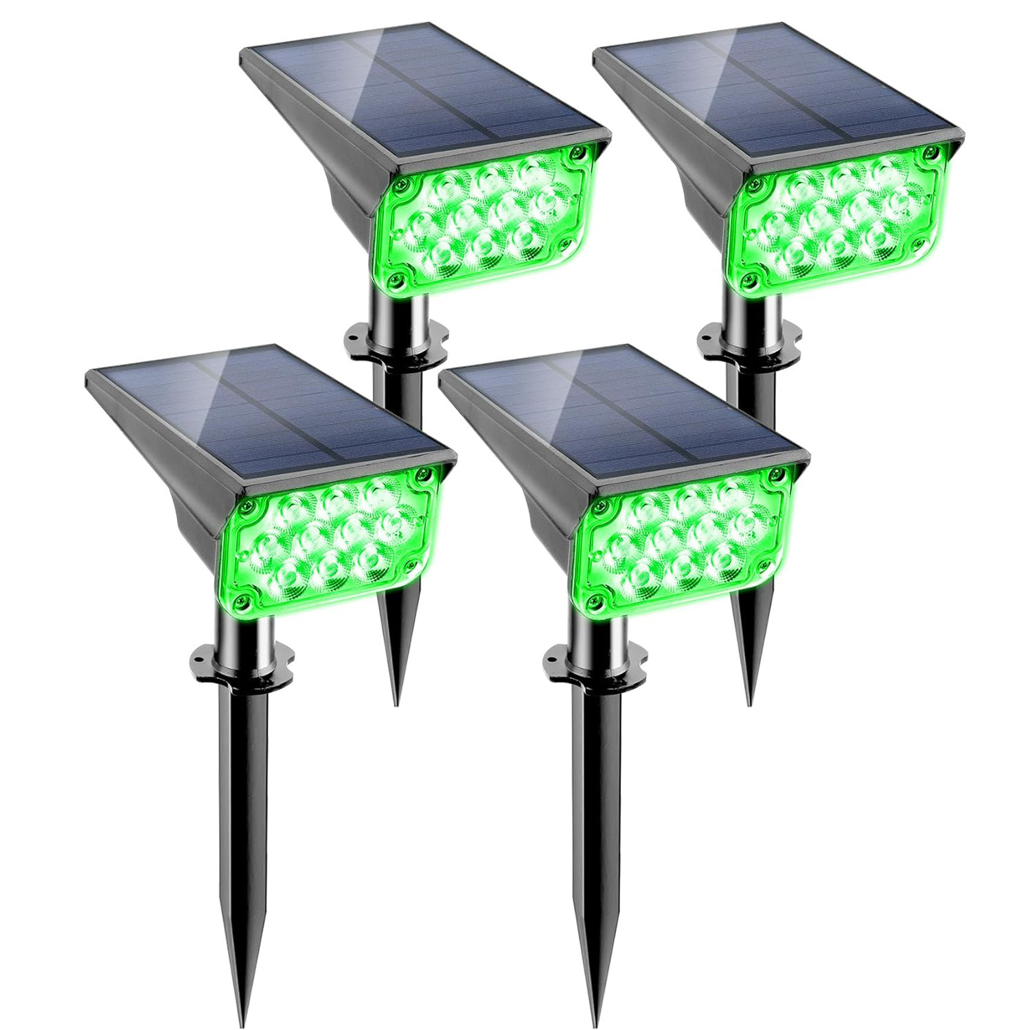 Wall Decor Lighting Tree - 4 pièces projecteur solaire extérieur jardin