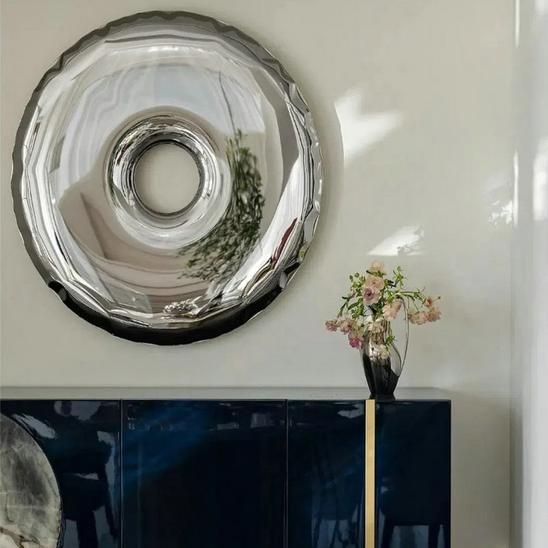 Lighting Metal Wall Decor - Décoration murale en forme de donut