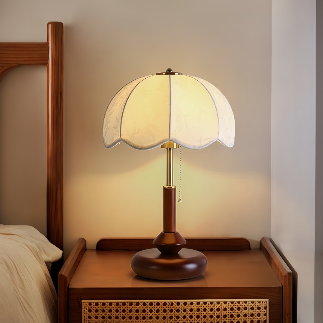 Decor Lighting Table Lamps - Lampe de table vintage à abat-jour