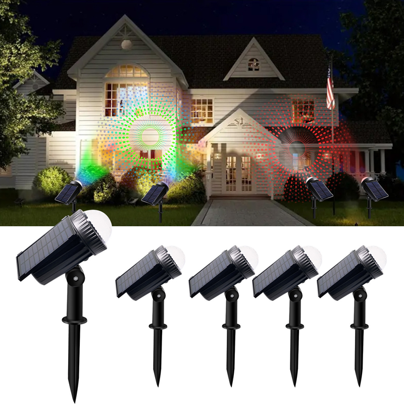 Wall Decor Lighting Tree - Projecteur Solaire LED Extérieur en Forme