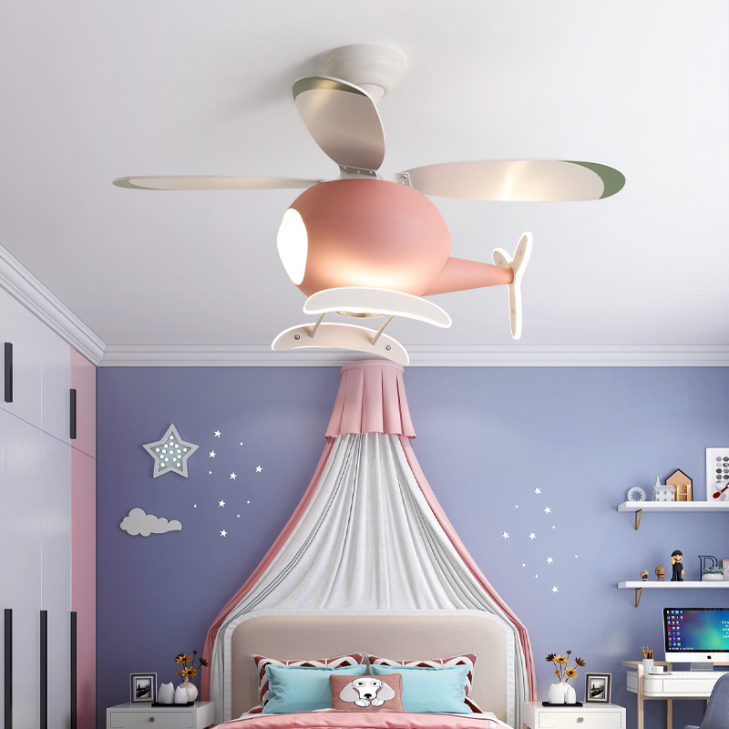 Decor Lighting & Decor Fires Photos - Ventilateur de plafond LED moderne et