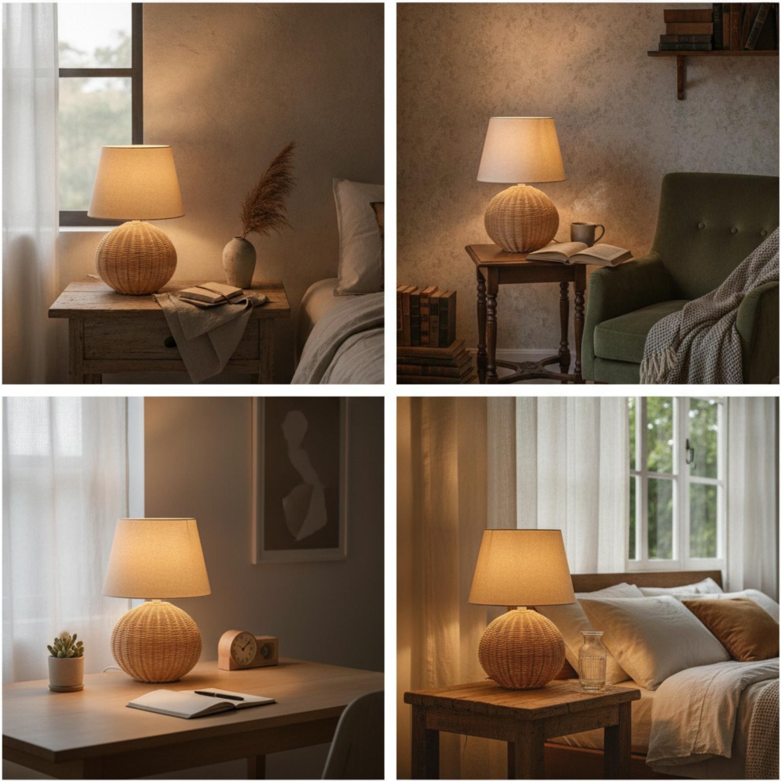 Lampe de chevet avec base en r - Decor Lighting Table Lamps avis et prix