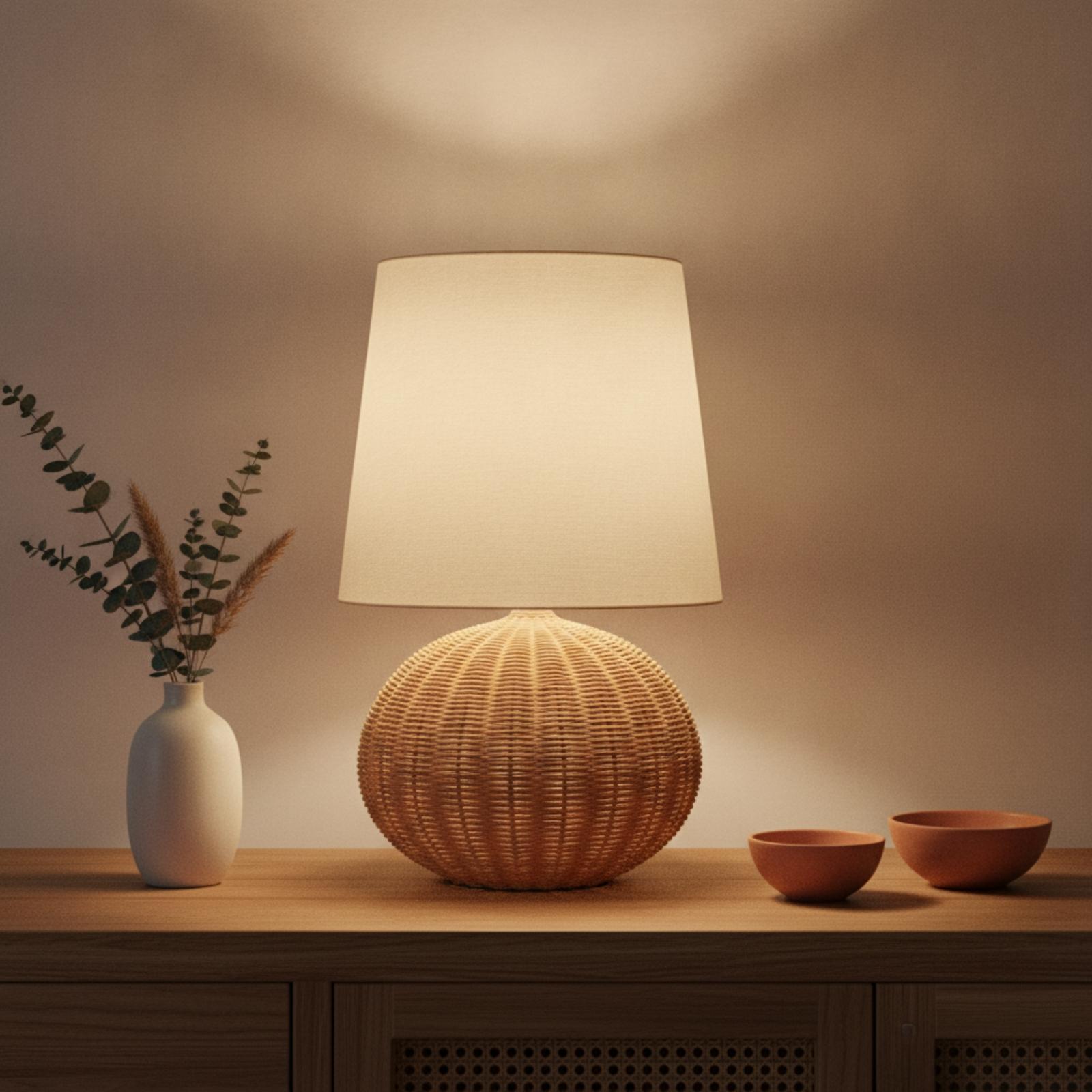 Lampe de chevet avec base en r - Decor Lighting Table Lamps avis et prix