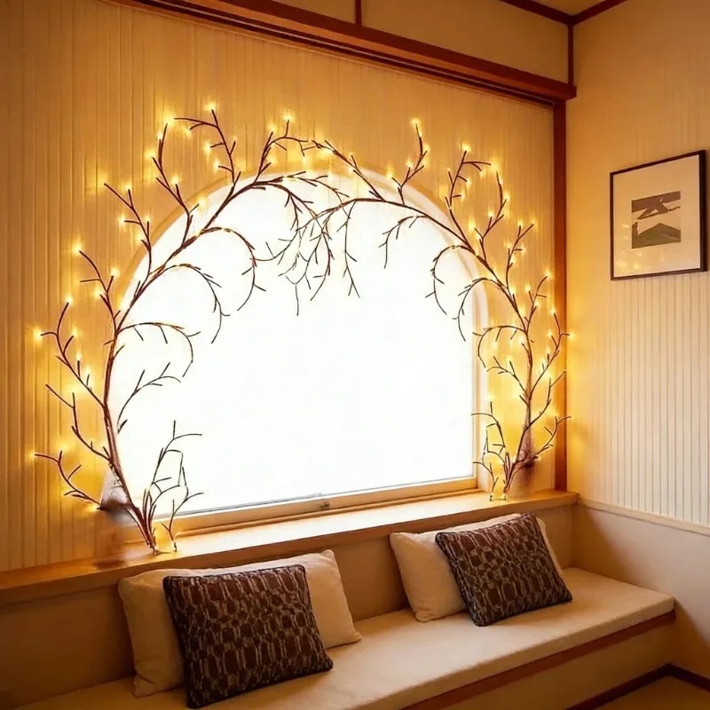 Lampes murales LED en forme de - Wall Decor Lighting Tree avis et prix