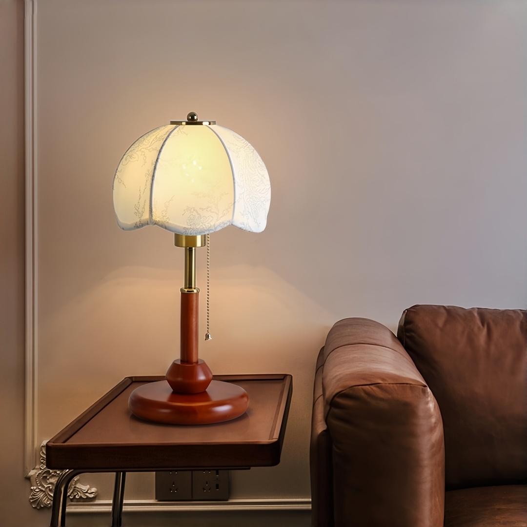 Lampe de table vintage à abat- - Decor Lighting Table Lamps avis et prix