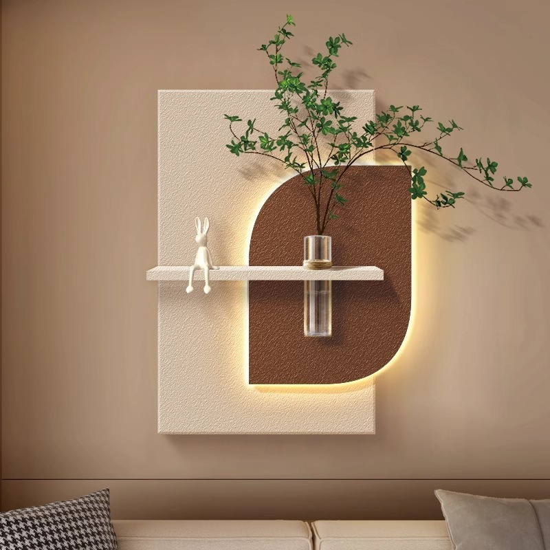 Décoration murale en grès avec - Lighting Metal Wall Decor avis et prix