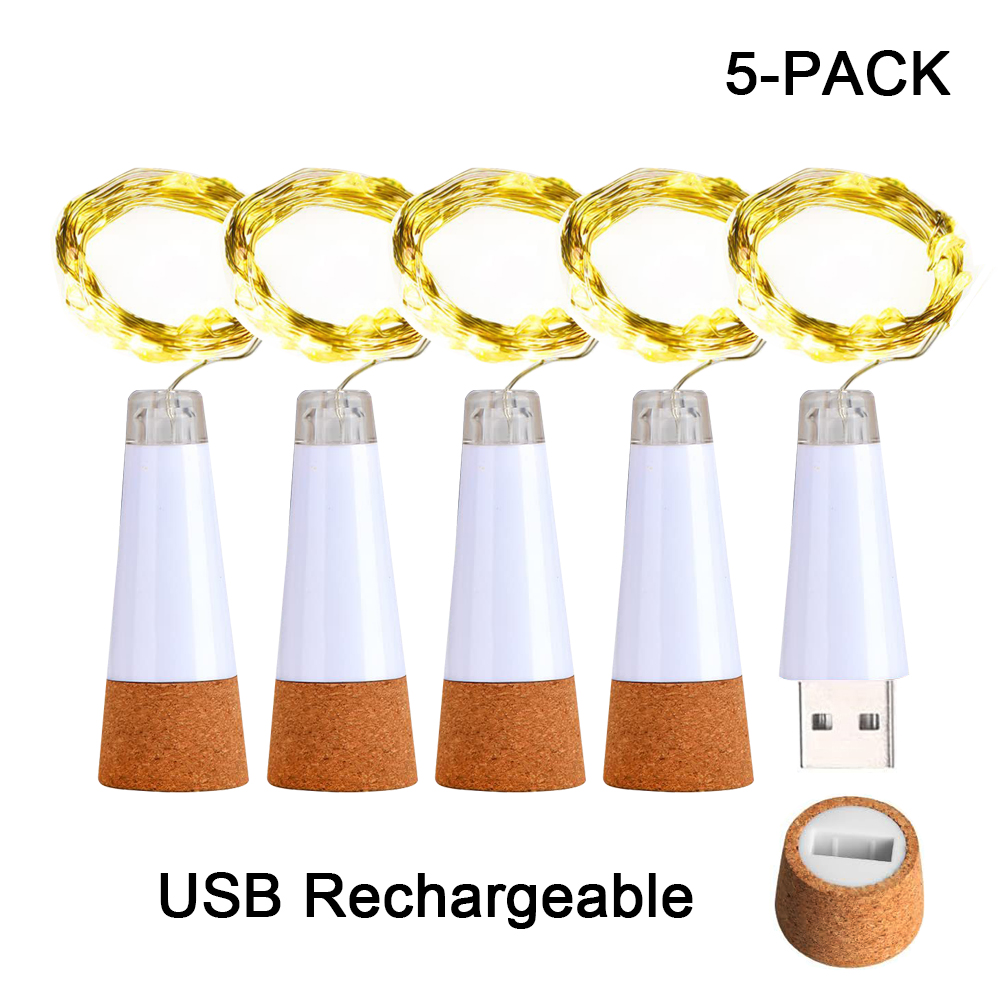 2m 20 LED bouteille de liège f - Decor Lighting Cork avis et prix