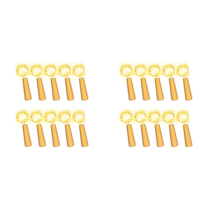 DT39 20PCS Lumières de bouteil - Decor Lighting Cork avis et prix