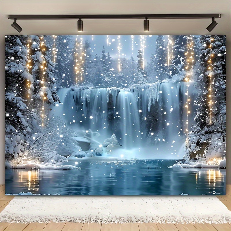Tissu de fond fantaisie de Noë - Elements Lighting Decor avis et prix