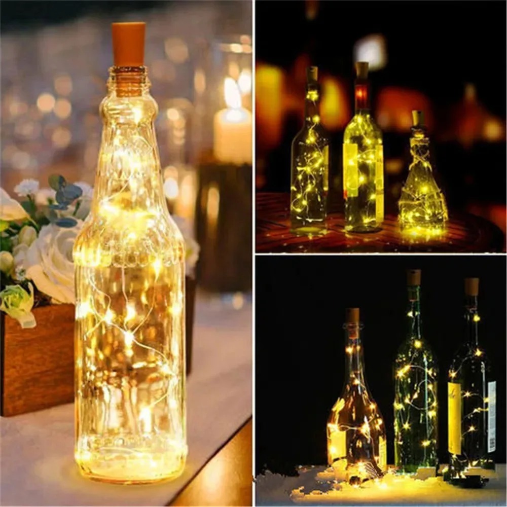 10 lampes LED pour bouteilles  - Decor Lighting Cork avis et prix