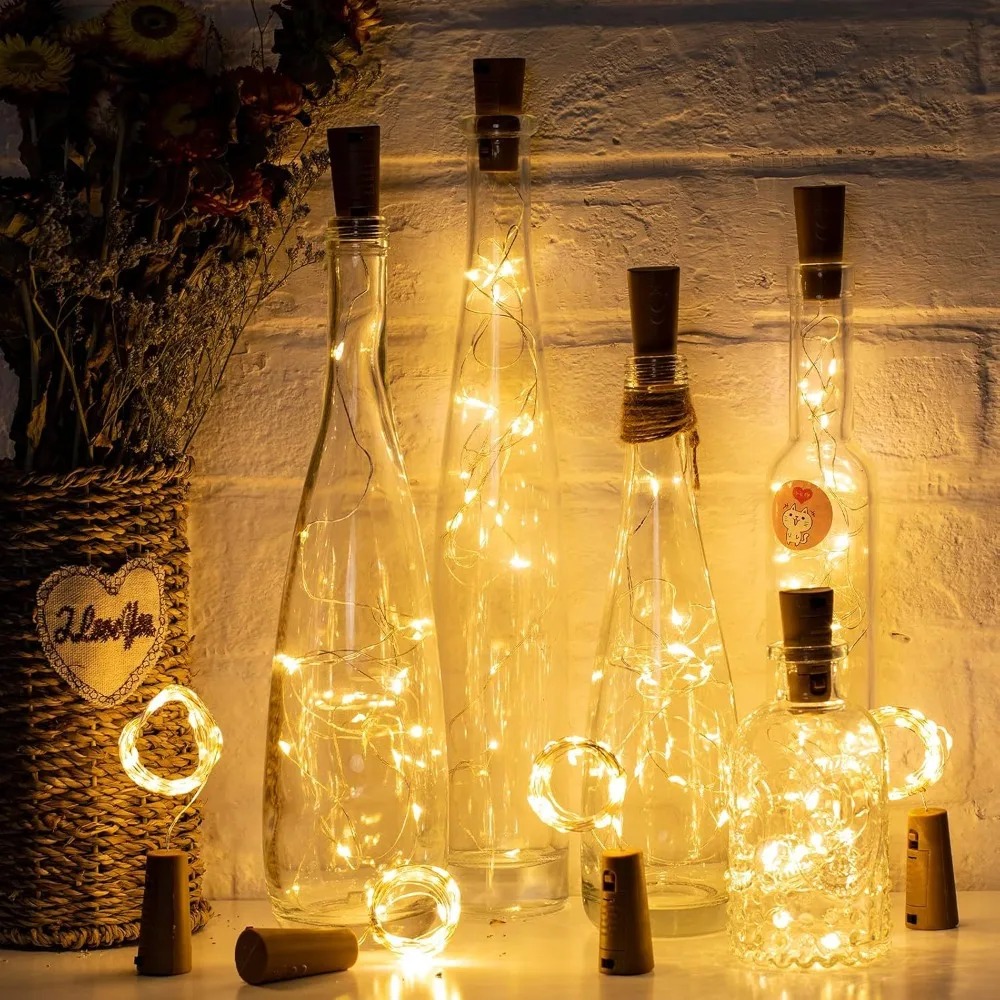 10 lampes LED pour bouteilles  - Decor Lighting Cork avis et prix