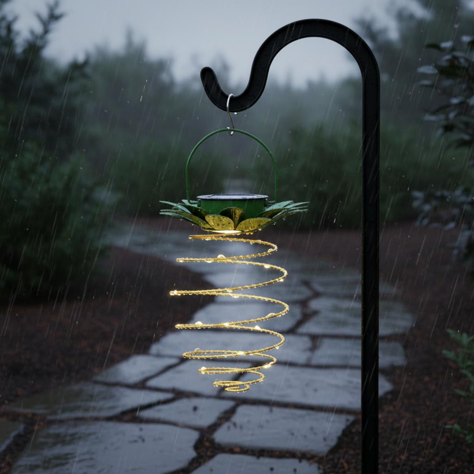 Lampe solaire en forme d'anana - Lighting Design Decor avis et prix