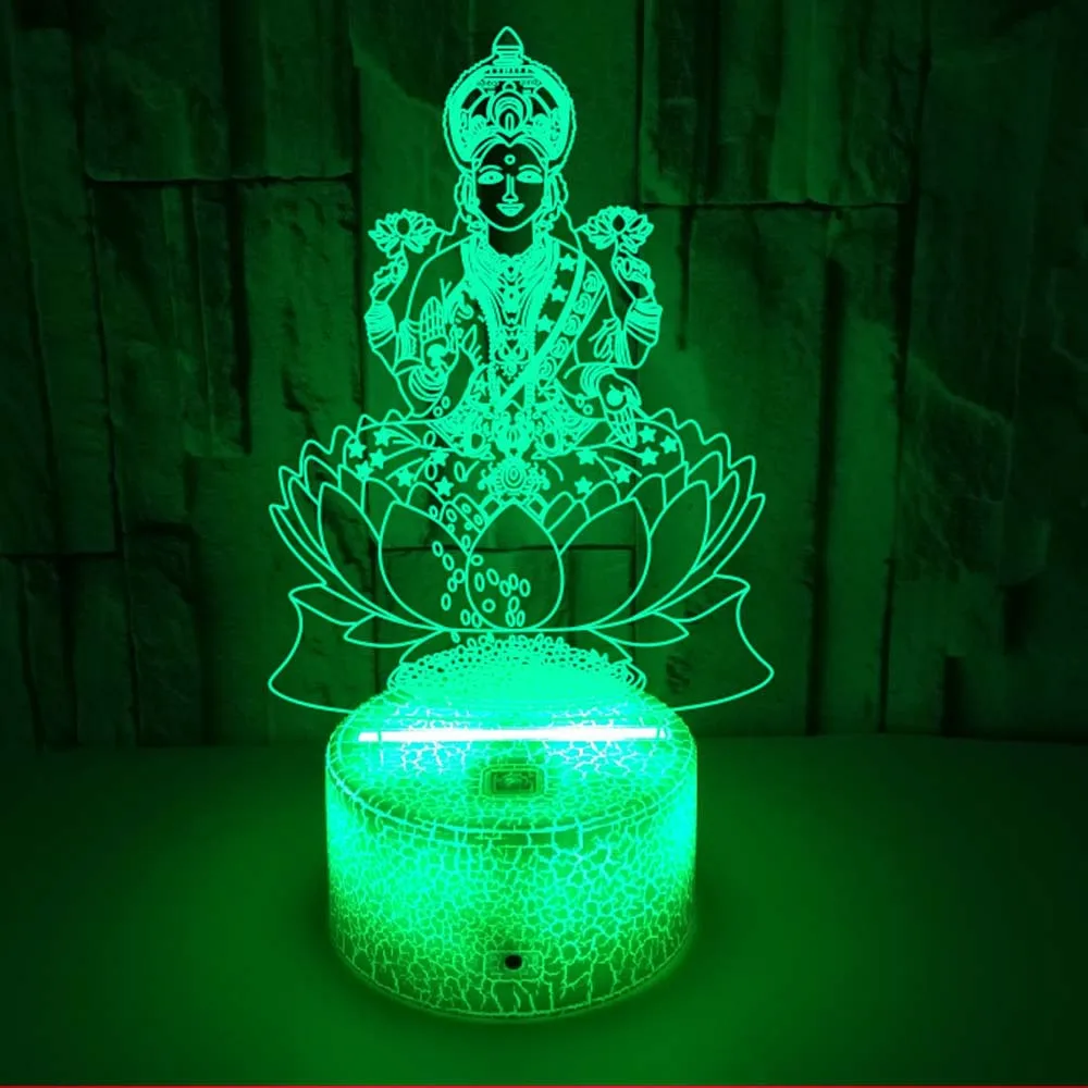 Lampe led 3D en forme d'illusi - Decor Lighting India avis et prix