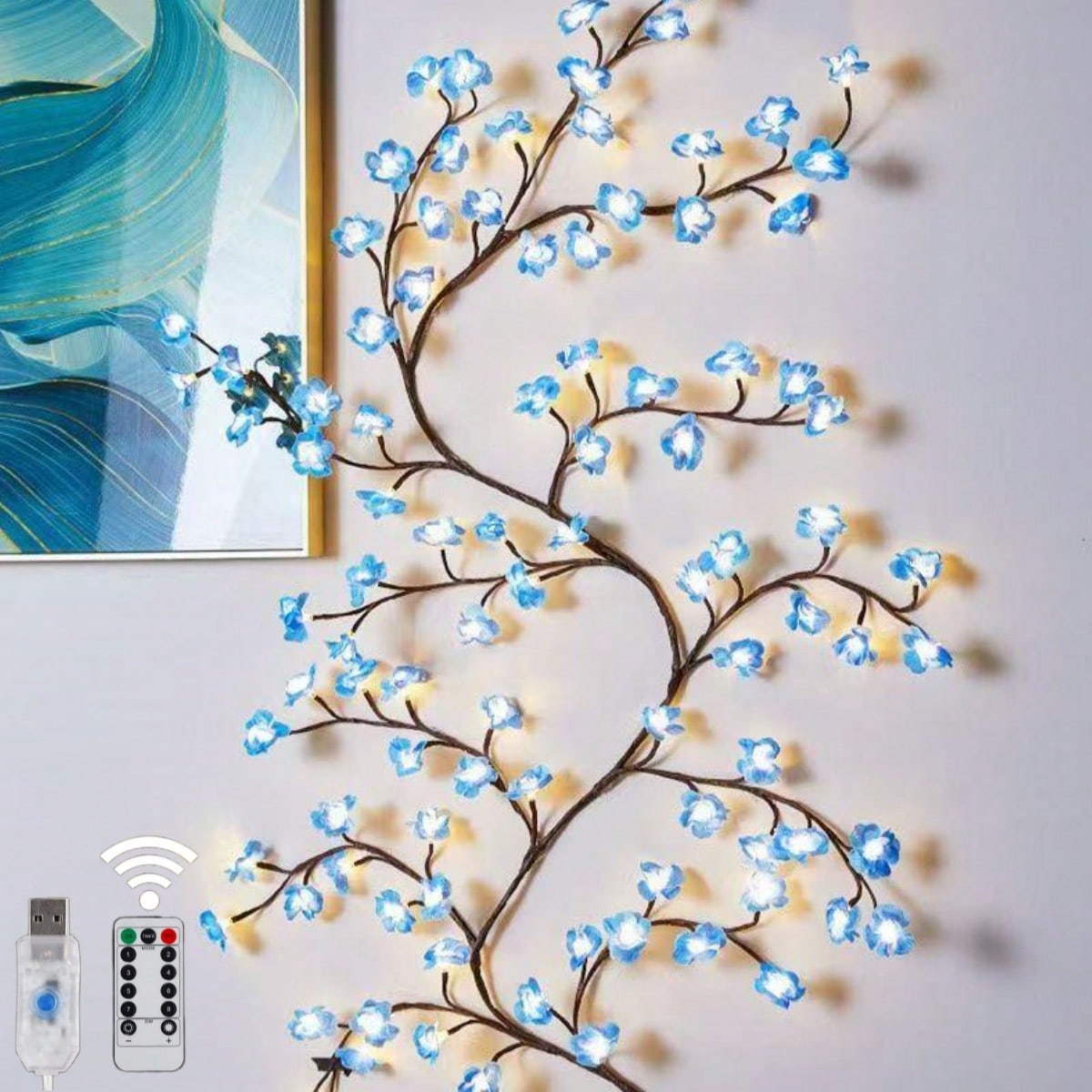 1 pièce de guirlande lumineuse - Wall Decor Lighting Tree avis et prix
