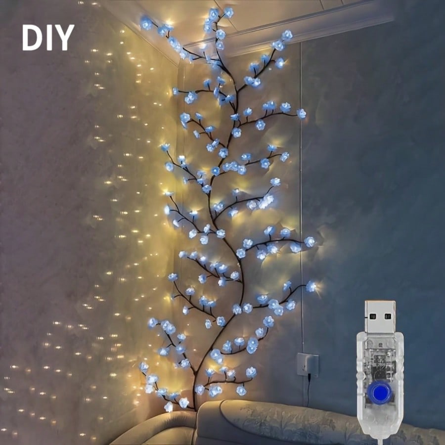 1 pièce de guirlande lumineuse - Wall Decor Lighting Tree avis et prix