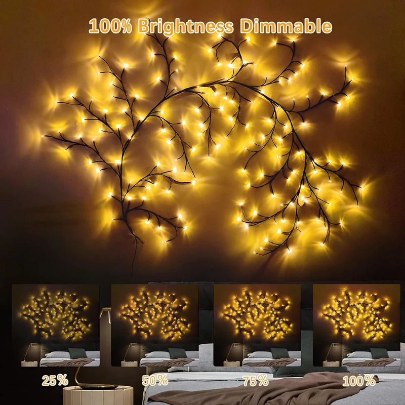 Lampe de branche d'arbre à 96  - Wall Decor Lighting Tree avis et prix