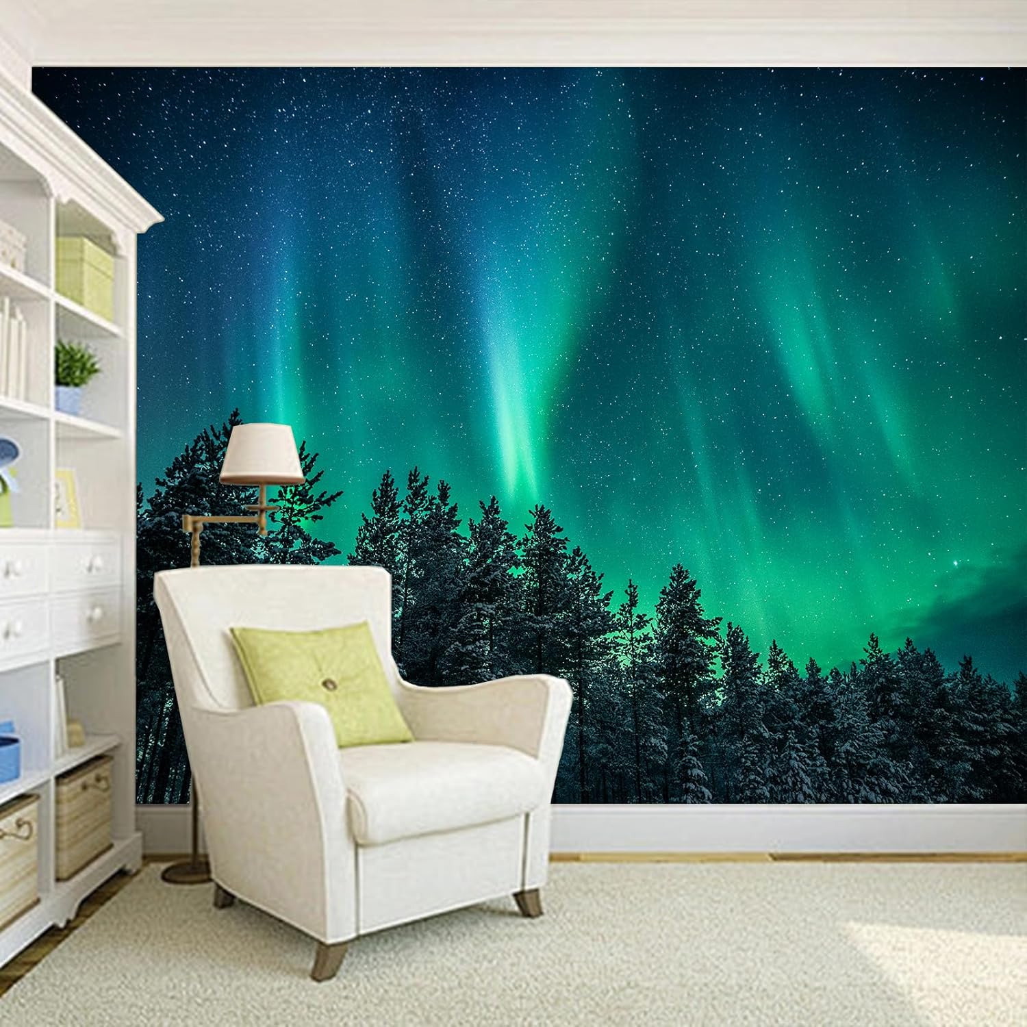 Grande tapisserie murale auror - Wall Decor Lighting Tree avis et prix