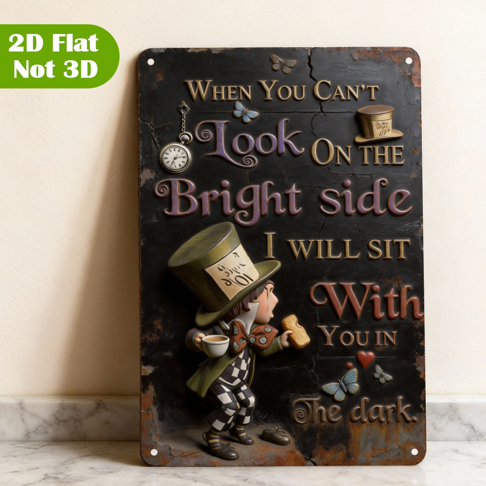 Plaque métallique avec citatio - Lighting Metal Wall Decor avis et prix